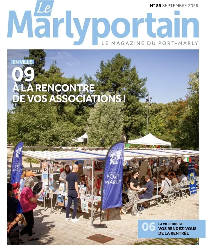 Couverture du magazine Le Marlyportain n°89, septembre 2026